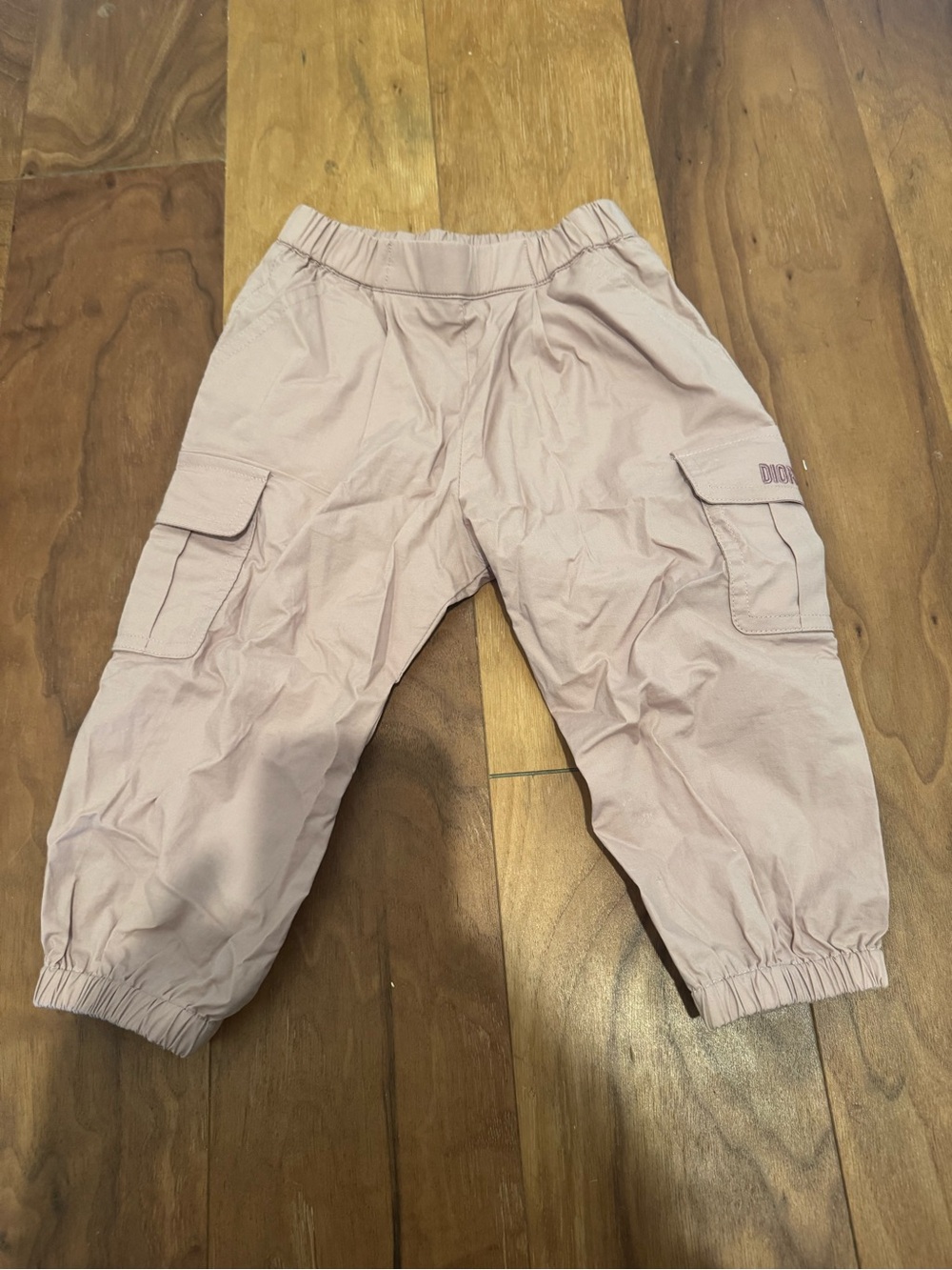 Baby Dior Cargo pants - Light Mauve Pink